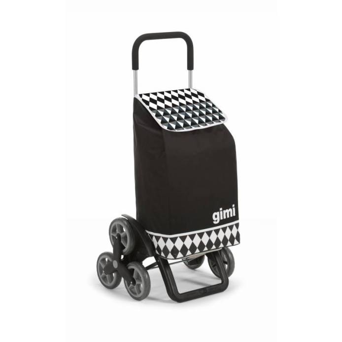 Gimi Tris Optical nákupní vozík černý