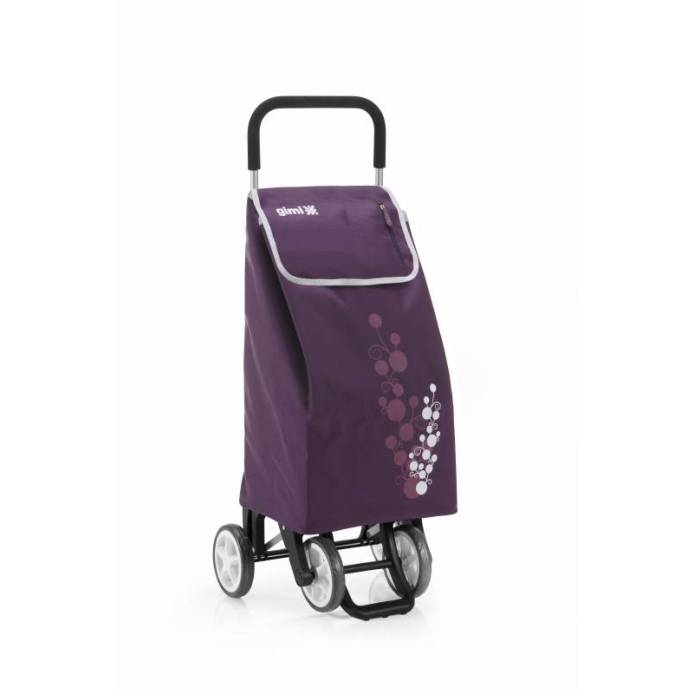 Gimi Twin nákupní vozík fialový