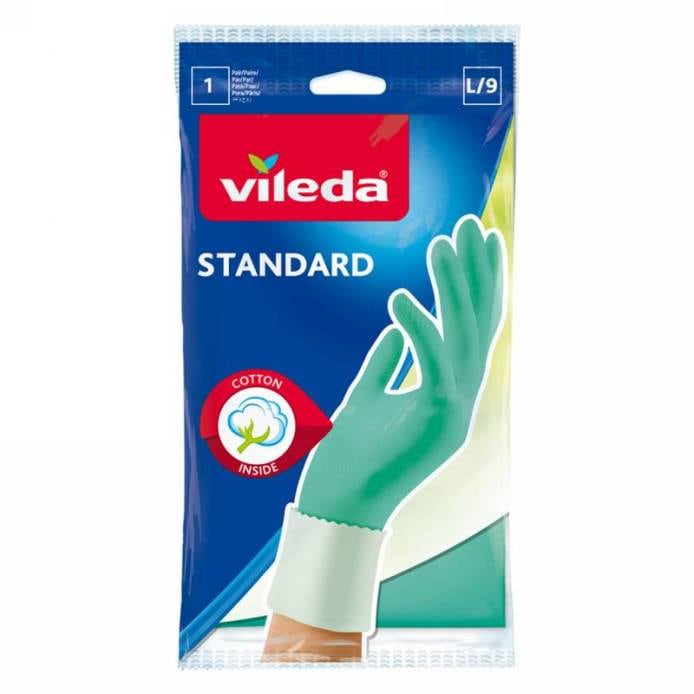 Vileda Standard rukavice L | Gumové rukavice